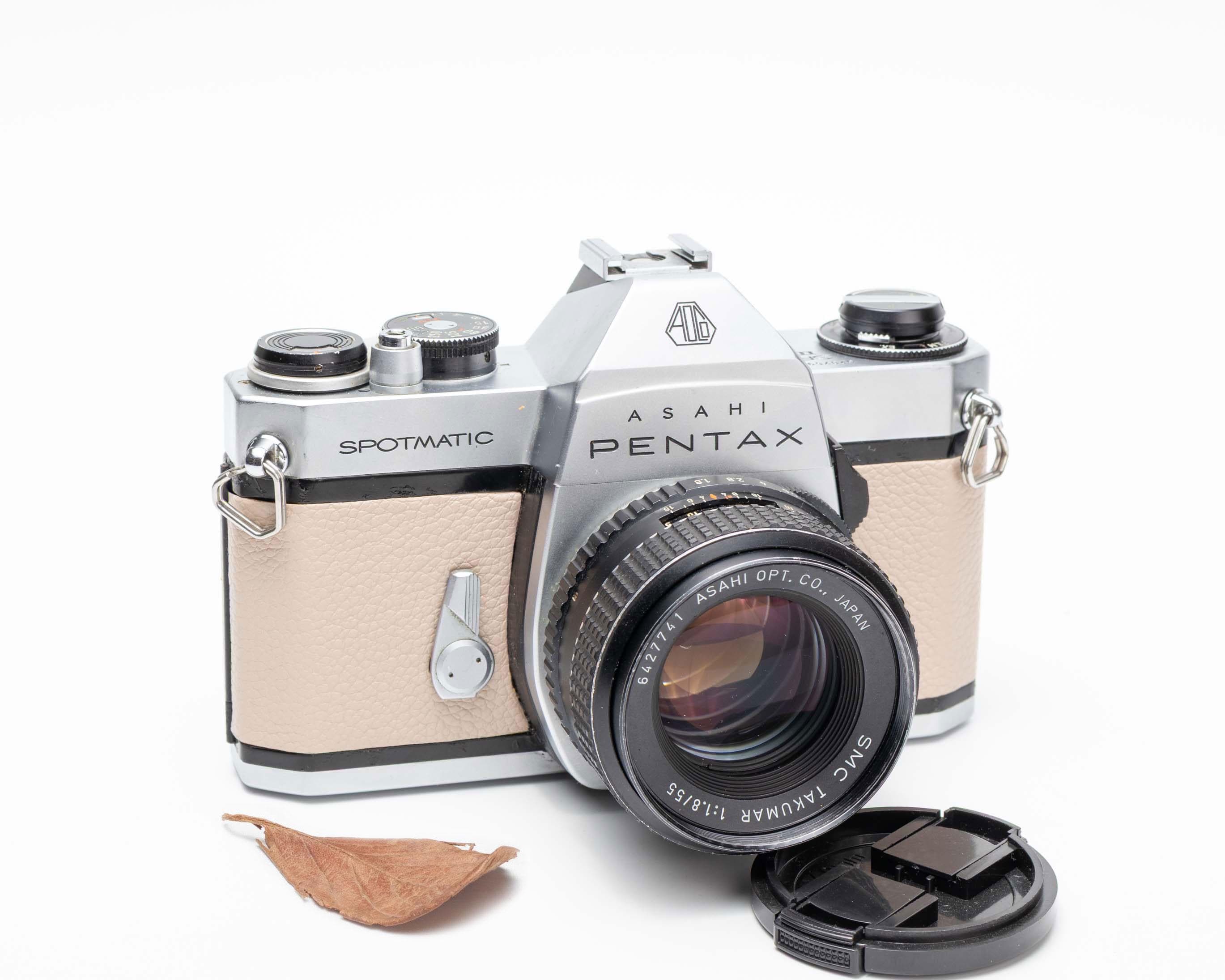 Asahi PENTAX Spotmatic SPII Vintage 35mm SLR Camera With