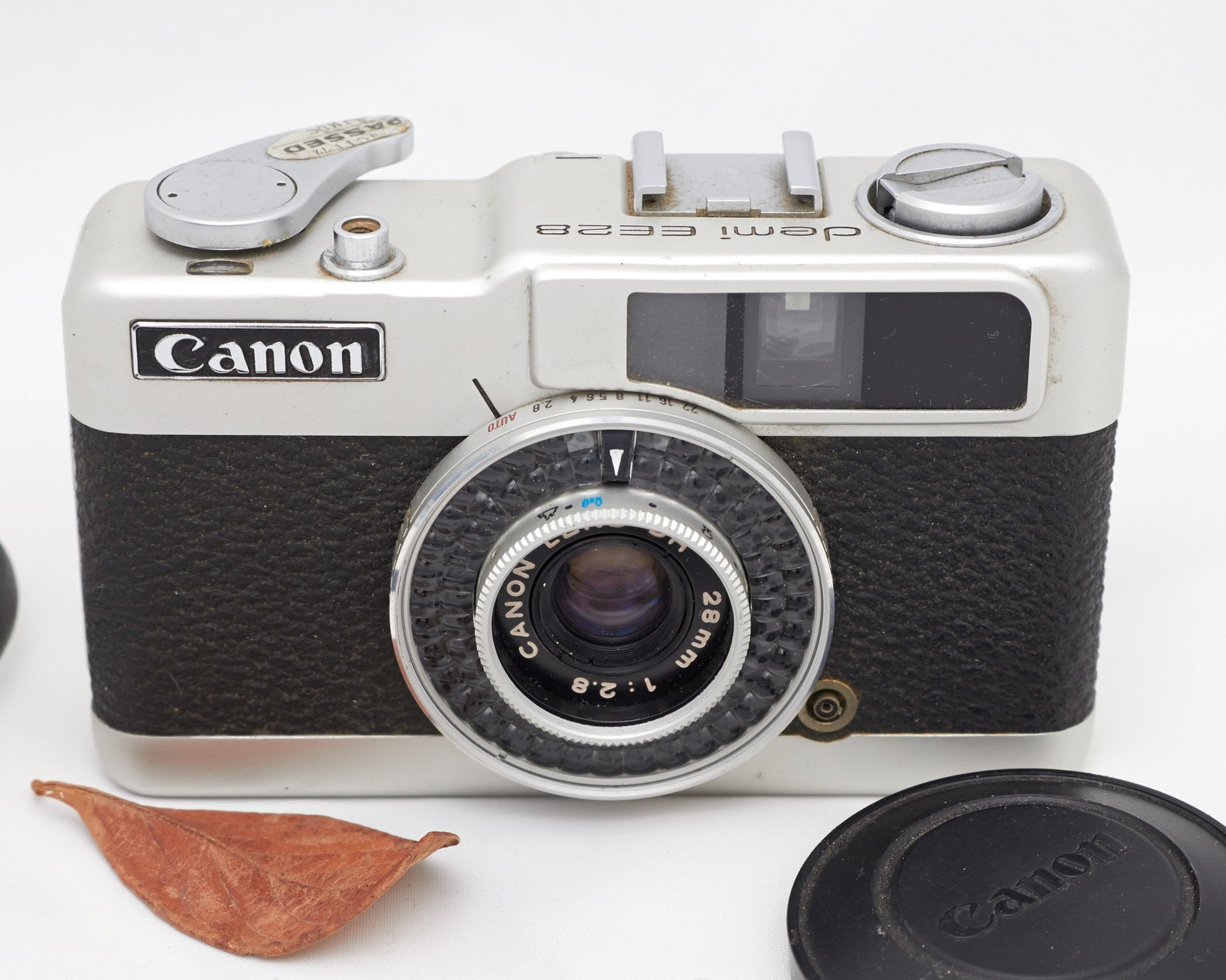 Canon Demi EE28 35mm Half Frame Vintage Film Camera Etsy
