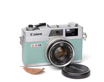 Onderhouden Canon Canonet QL17 GIII 35 mm vintage filmcamera QL-17