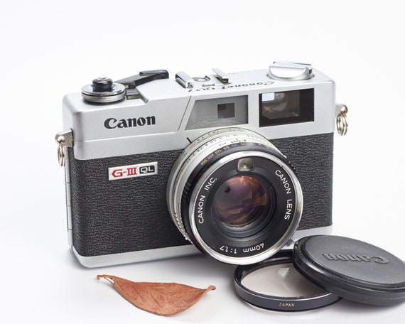 Canon Canonet QL17 GIII 35mm Rangefinder Film Camera With