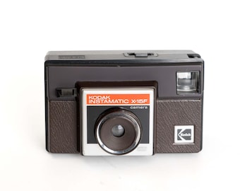 Kodak Instamatic X-15F vintage filmcamera – klassieke 110 camera gemaakt in Canada