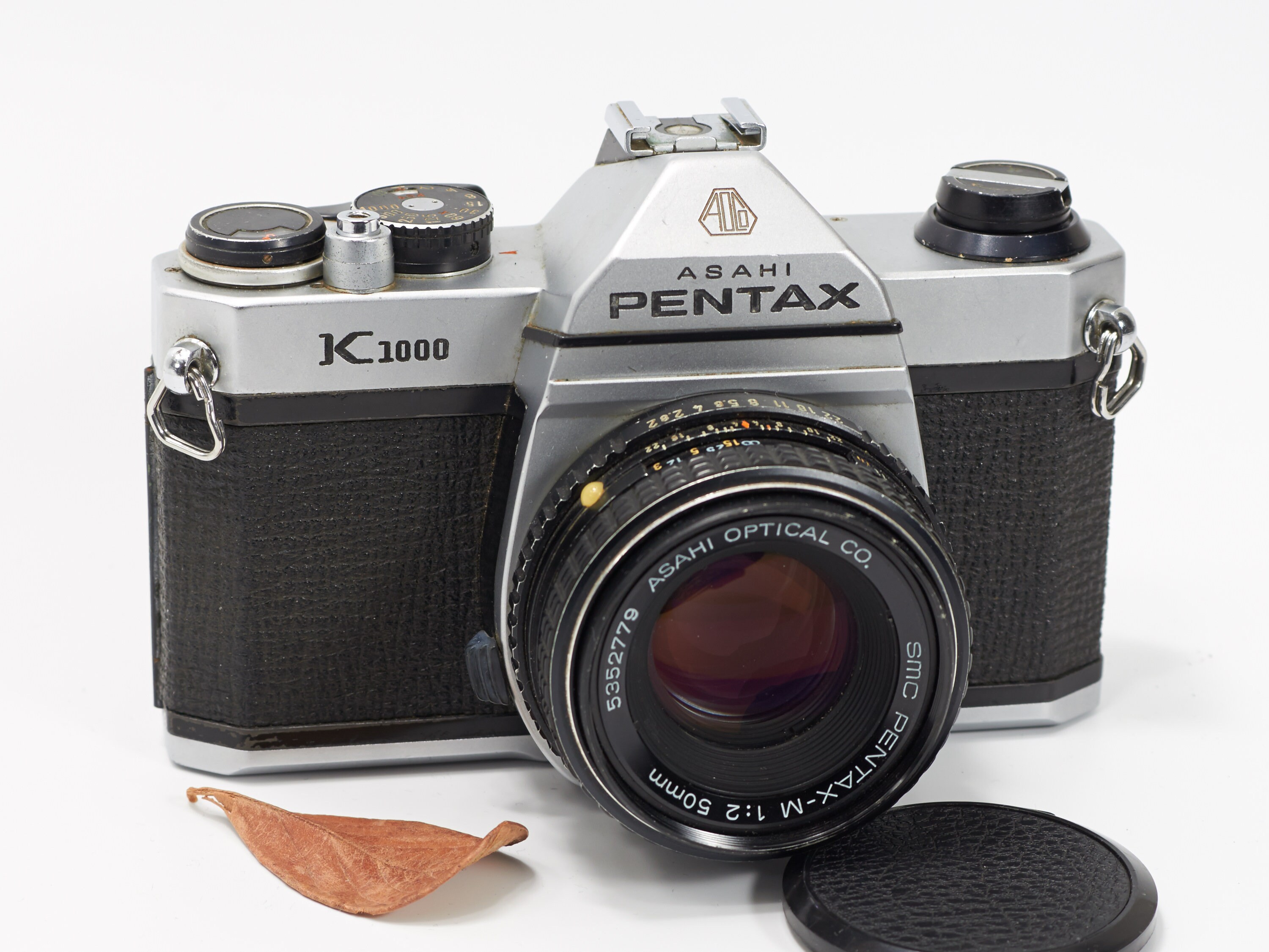 Asahi PENTAX K1000 35mm film SLR camera with 50mm f2 Lens Etsy