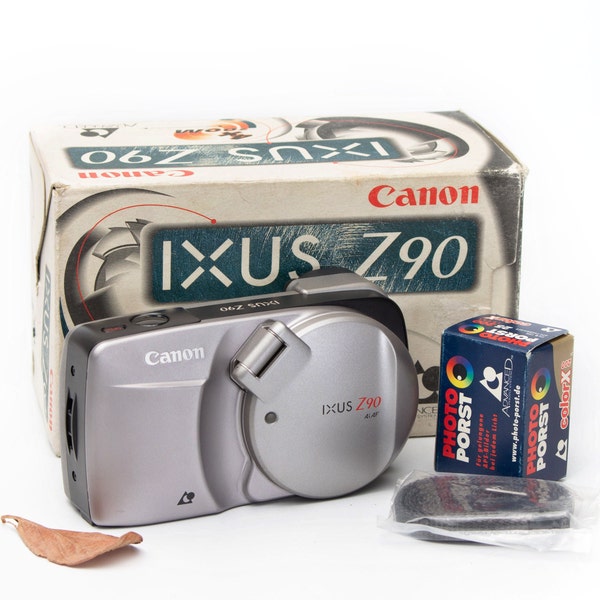 Canon IXUS Z90 compact APS Point and Shoot film camera Open box