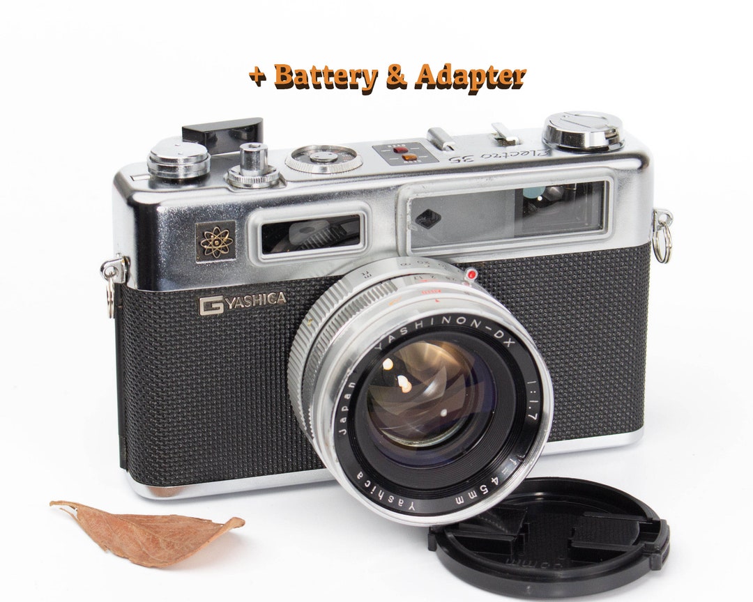 Restored Yashica Electro 35 Vintage Film Camera Battery Adapter Etsy