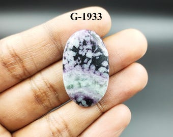 Cabujón de kammererita natural, gema suelta de kammererita, kammererita de fantástica calidad superior para la elaboración de joyas y artesanías de regalo.