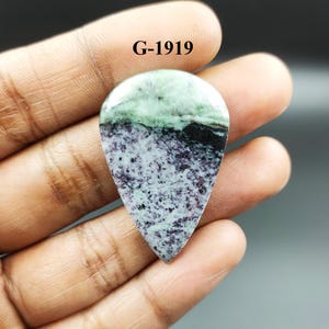 Natuurlijke kammereriet cabochon kammereriet losse edelsteen fantastische hoogwaardige kwaliteit kammereriet voor het maken van sieraden en cadeau-ambachten