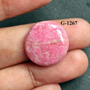 Thulite Cabochon, Wholesale Lot Thulite Gemstone, Natural Thulite Loose Crystal Stone For Ring, Pendant, Necklace Jewelry Making Stone Gifts