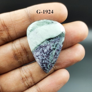Natuurlijke kammereriet cabochon kammereriet losse edelsteen fantastische hoogwaardige kwaliteit kammereriet voor het maken van sieraden en cadeau-ambachten