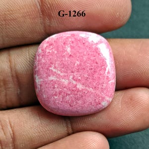 Thulite Cabochon, Wholesale Lot Thulite Gemstone, Natural Thulite Loose Crystal Stone For Ring, Pendant, Necklace Jewelry Making Stone Gifts