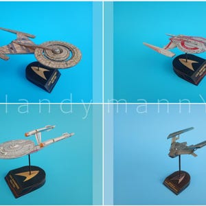 4 rymdskeppsmikromodeller Set #1 "Discovery" ST + Gåva - Ladda ner PDF-mall