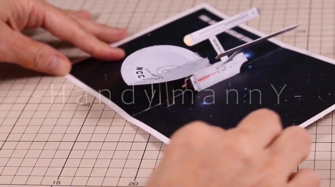 Ncc Inveting Card.pdf U.S.S. Enterprise NCC-1701 Pop-up Card + Gift - PDF Template Download ...