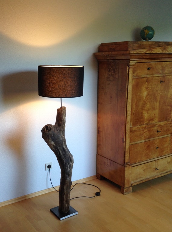 Driftwood Lamp Unique Floor Lamp Handmade Sculpture Etsy
