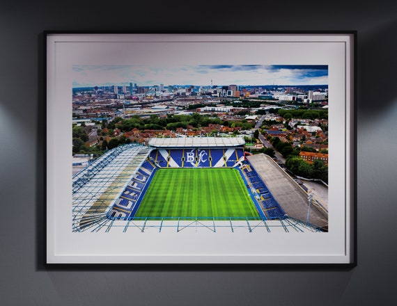 St Andrews Football Stadium Birmingham City Football Club Etsy
