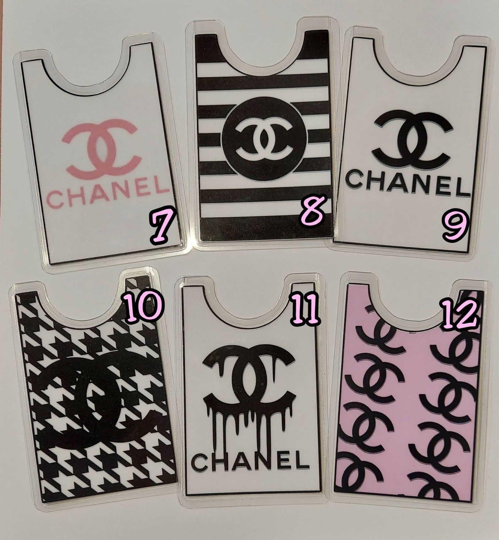 Designer credit/debit card covers Etsy