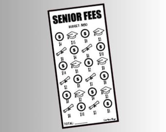 Savings Insert or Cash Envelope | Senior Fees | A6/Personal Rings