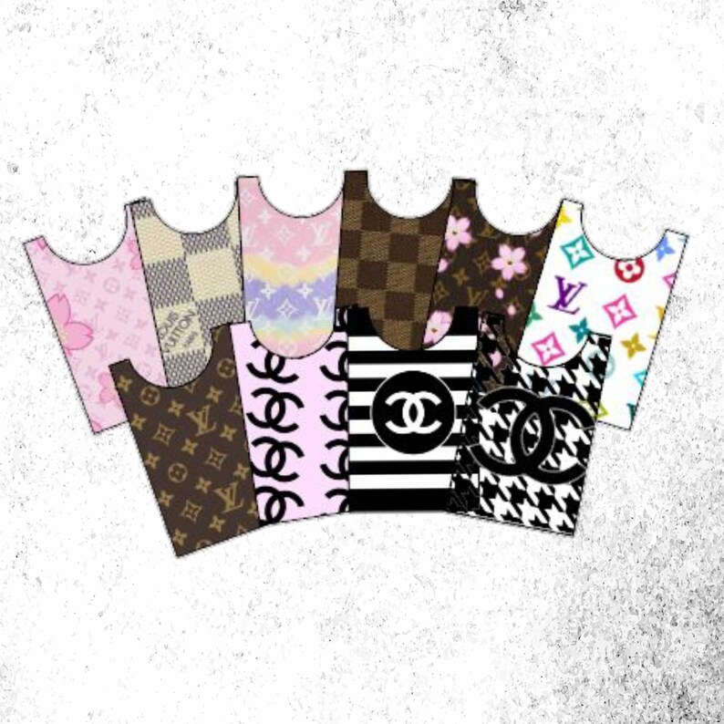 Designer credit/debit card covers Etsy