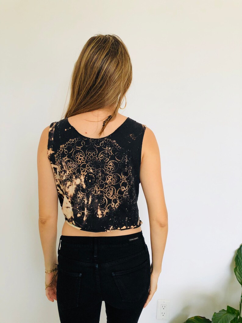 Bleached tiger and skull shirt