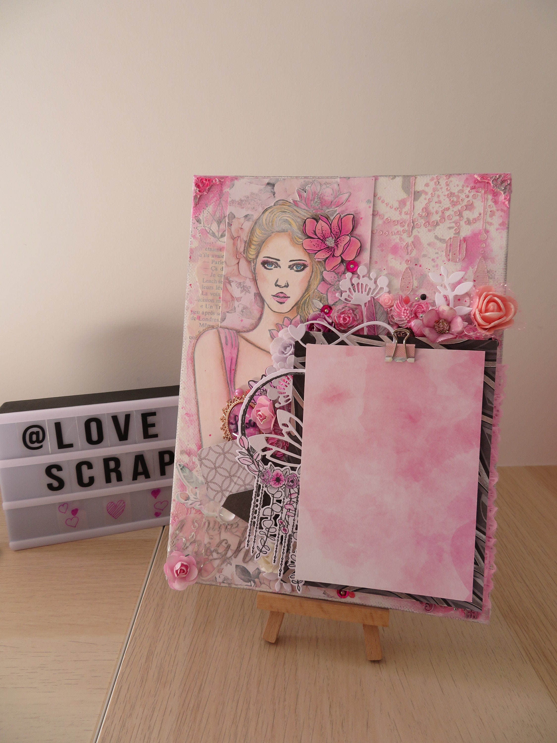 Toile Home Déco Mixed Media Pour Photo