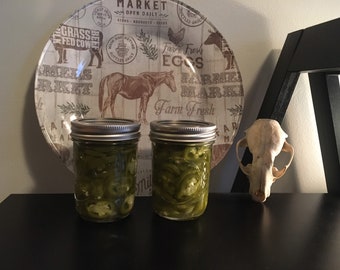 Pickled jalapeños