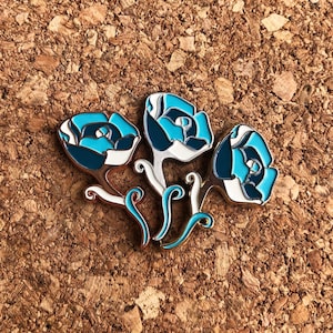 Rose Enamel Pin