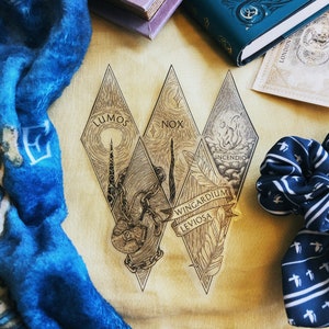 Magical Spells Vinyl Stickers Set - Matte Finish