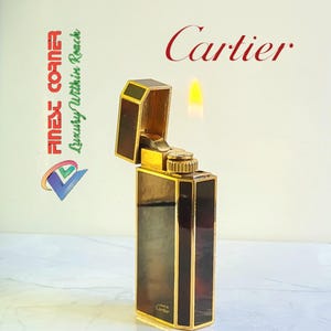 Cartier Lighter Rare Must De Small Overhauled Serviced Warranty VG Condition Q7