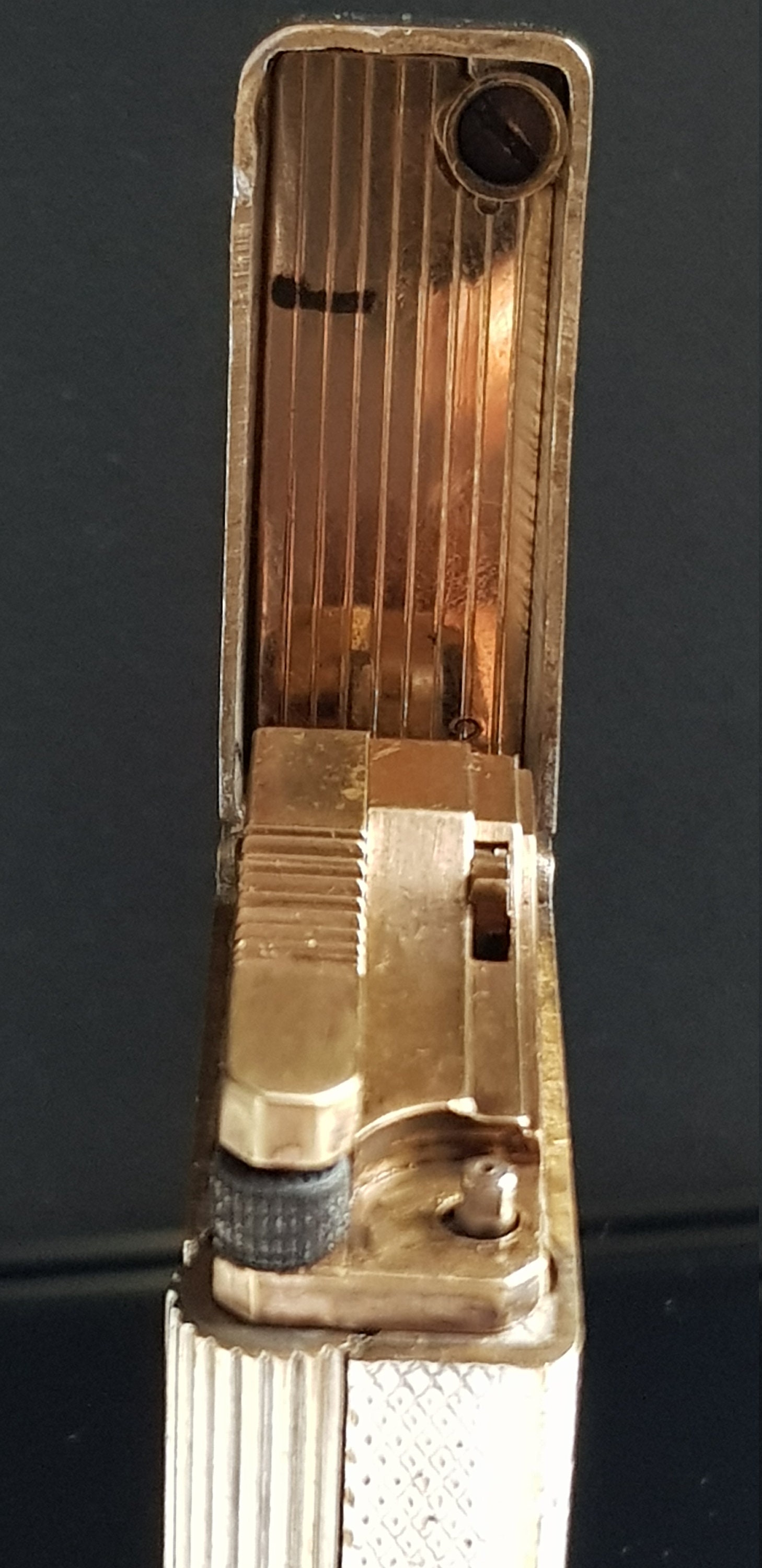 ST Dupont Silver Lighter Line 1 Large BS Model Warranty Etsy