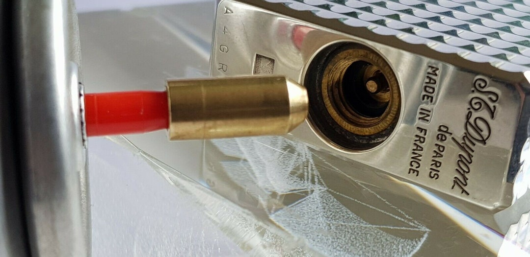 ST Dupont Lighter's Brass Refill Adapter Ligne 1 Small Model Close Pin Valve New Etsy