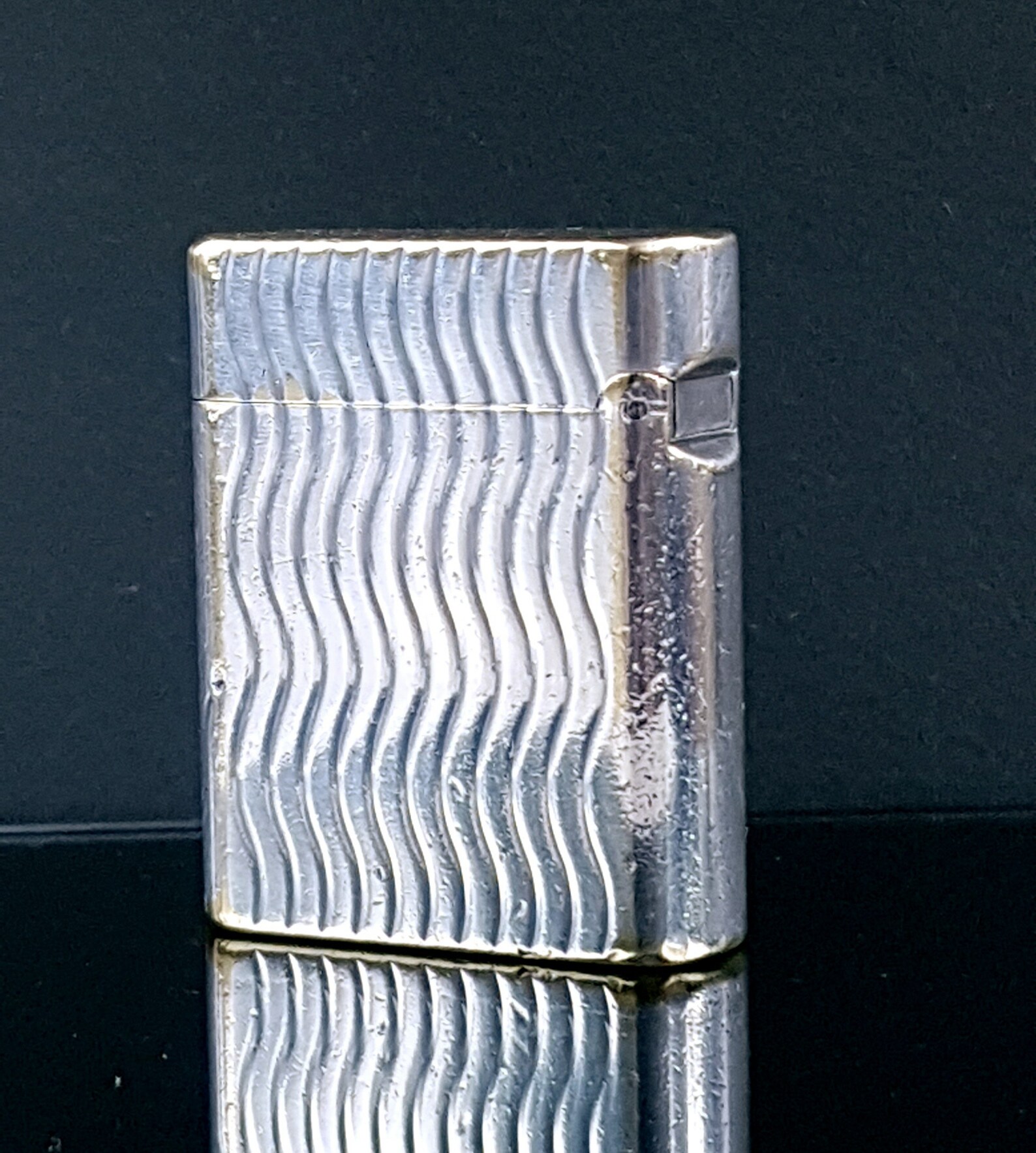 ST Dupont Silver Lighter Vintage Soubreny Modelo Con servicio Etsy