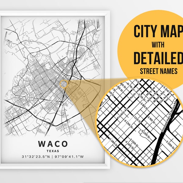 Waco Texas - Etsy