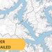 Printable Map Lake of the Ozarks, Missouri Instant Download Lake Map ...