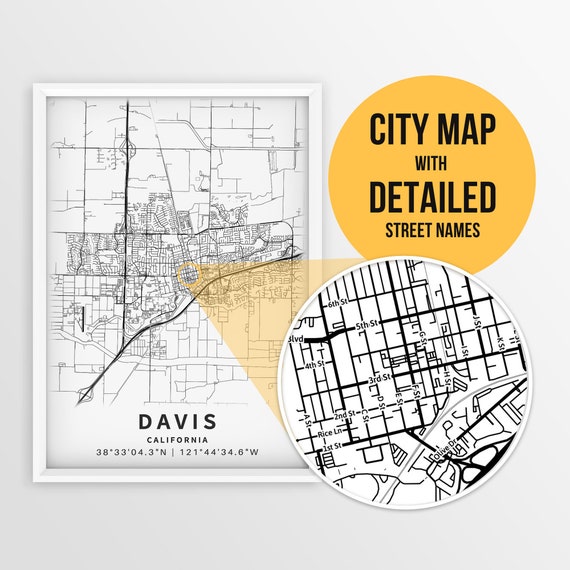 City Of Davis Map