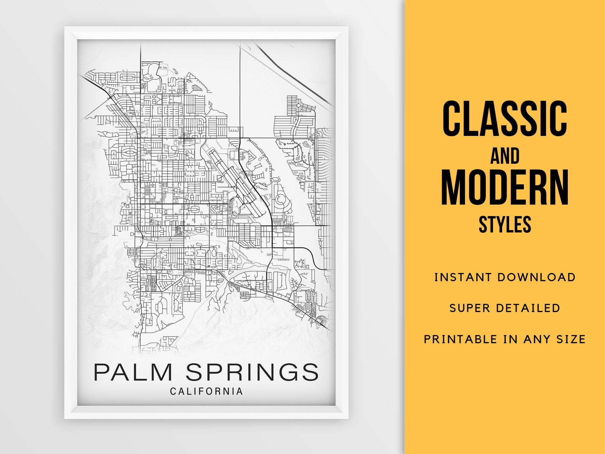 Palm Springs (with Map and Images)