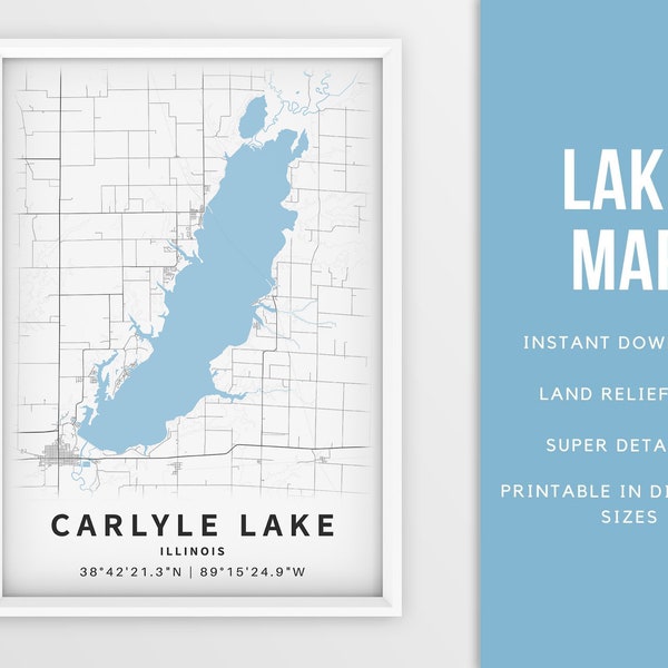 Carlyle Lake Fishing Etsy Carlyle Lake Fishing Etsy