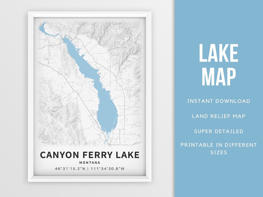 canyon-ferry-lake-mt-lake-map-wall-mural-lupon-gov-ph
