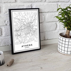 Printable Map of Athens GA Map - Il 300x300.2317037059 H6af 