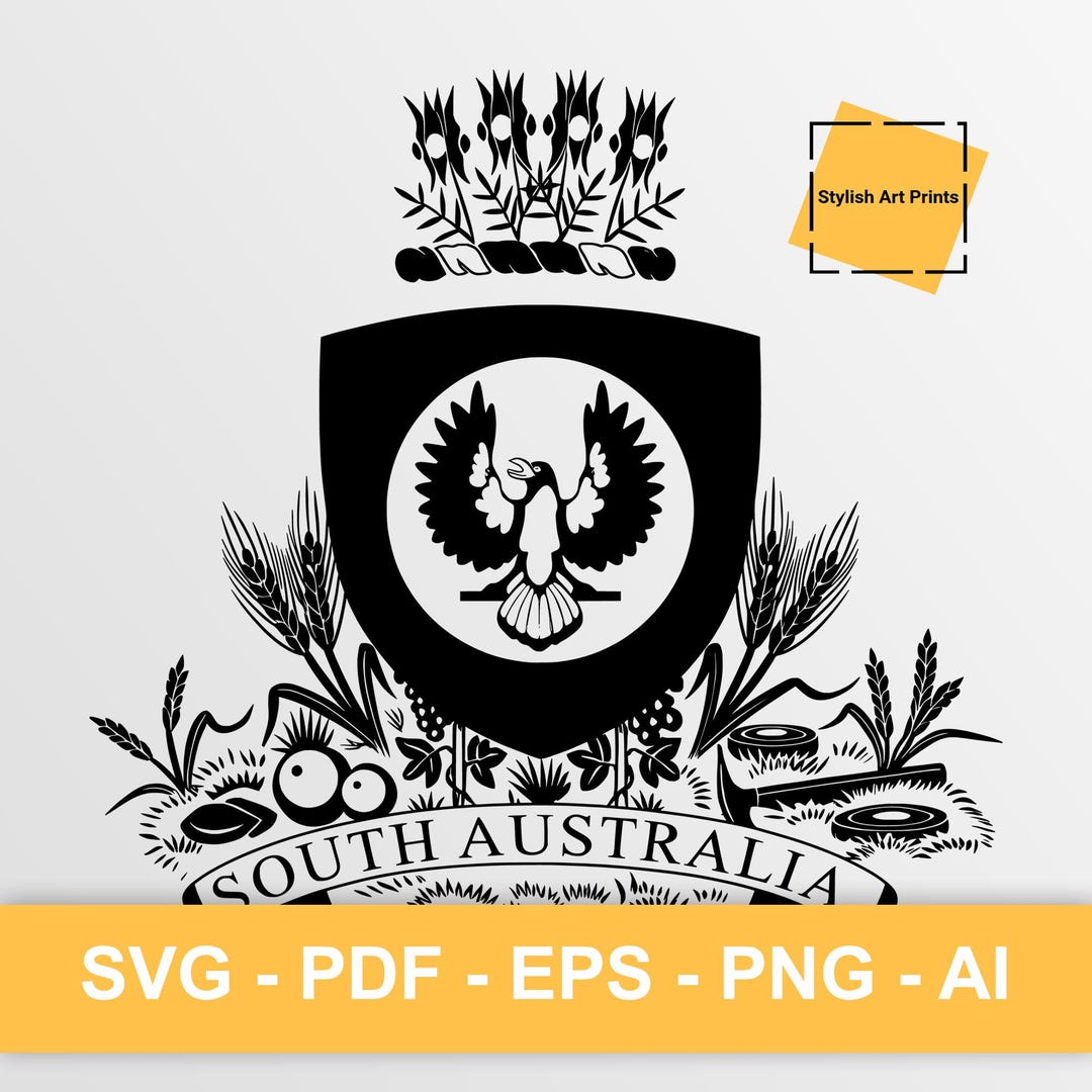 South Australia Coat of Arms Vector Clipart (…