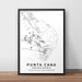 Printable Map of Punta Cana, Dominican Republic With Street Names Instant Download City Map ...