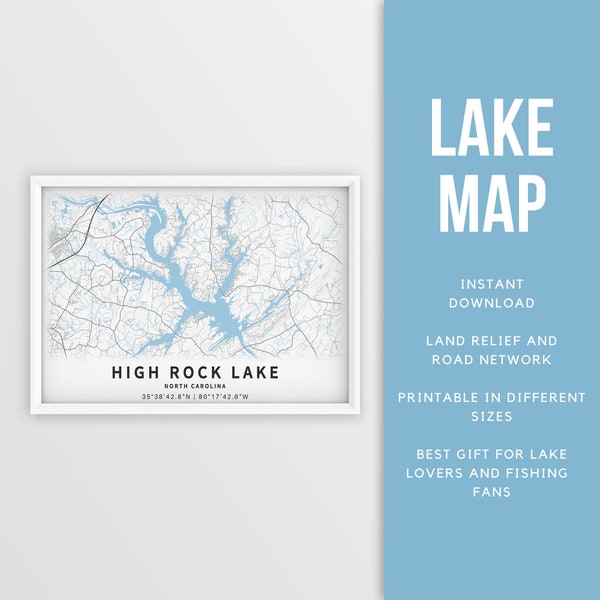High Rock Lake ,nc Etsy