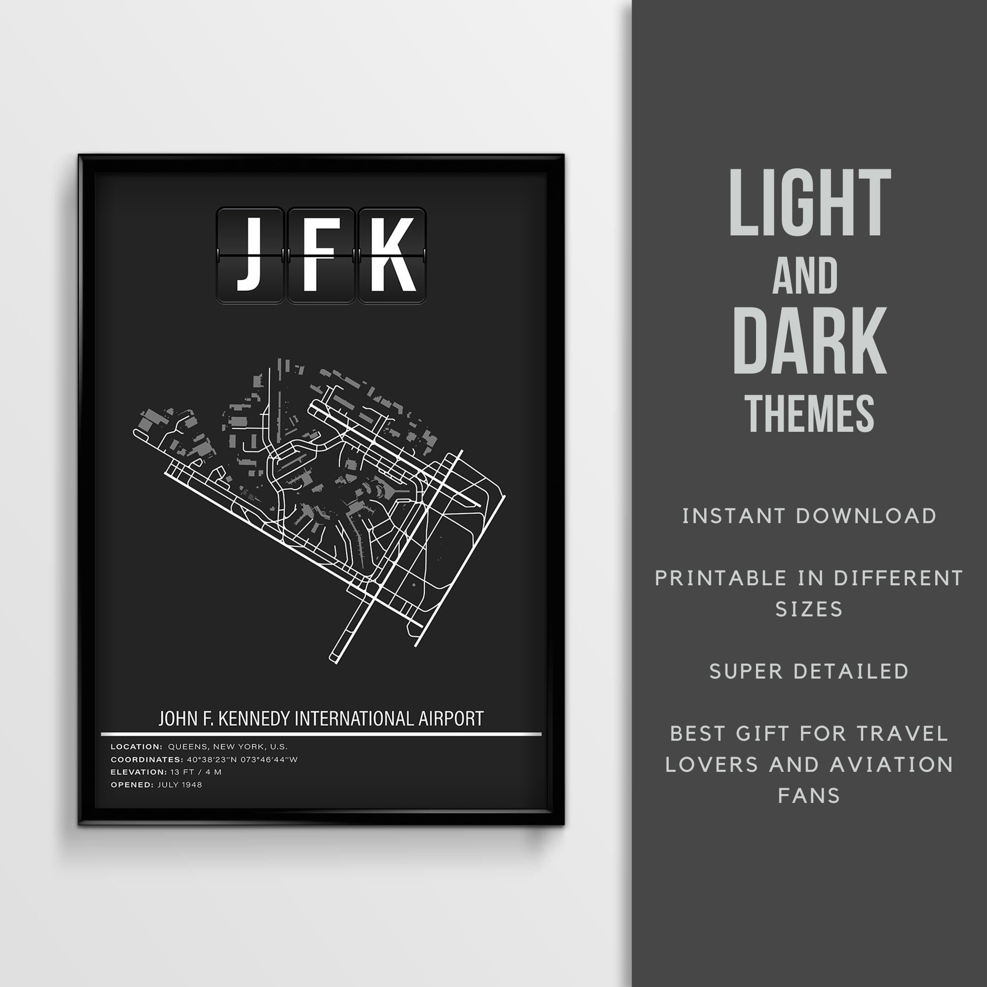 Etsy Jfk - Poster