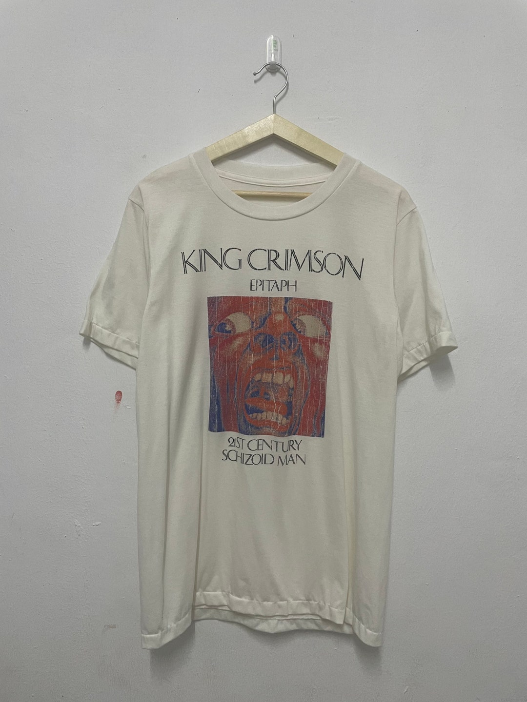 Vintage King Crimson Band Tee Size S Etsy