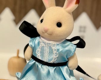 Calico Critters Dress: Alice in Wonderland Inspired Ball Gown