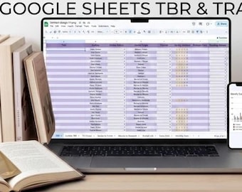Ultimate Digital Reading Planner & TBR Tracker (Google Sheets)