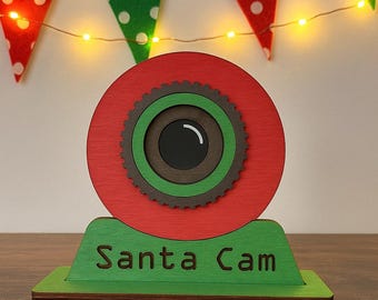 Kerstman Cam Surveillance Ornament Nieuwigheid Decoratie