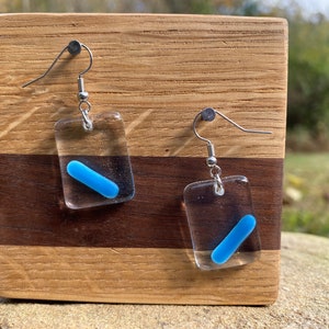Fused Glass Earrings