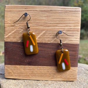 Fused Glass Earrings