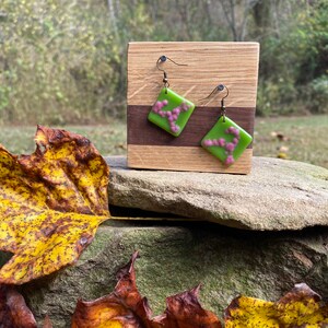 Fused Glass Earrings