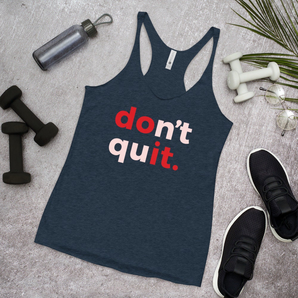fitness racerback tank high quality soft STRUGGLE equals GROWTH motivational tank top made to order