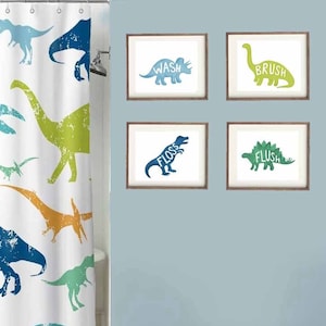 dinosaur bathroom bath rules, dinosaur bathroom wall art décor, kids bathroom, instant digital download