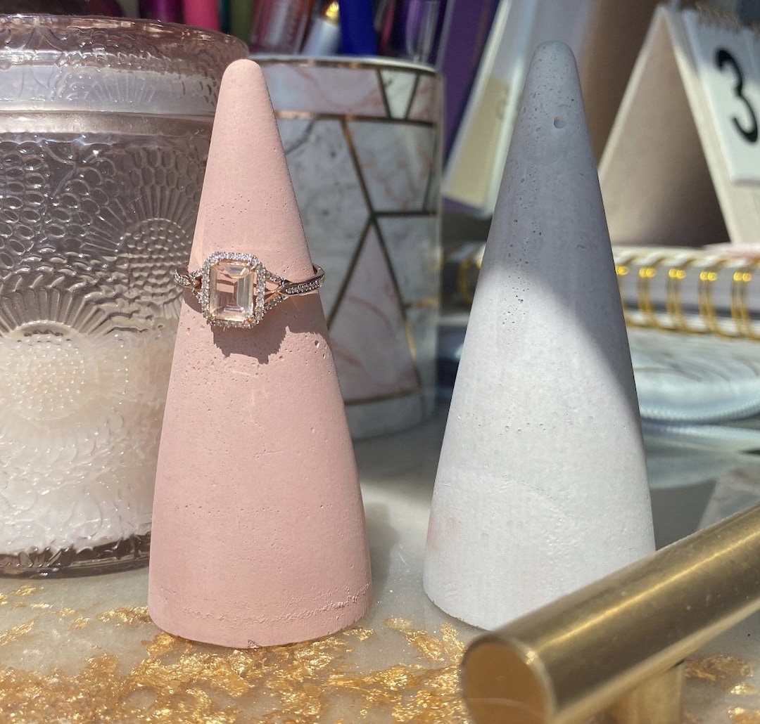 3D Ring Holder Silicone Mold Concrete Mold Cement Mold Plaster Etsy
